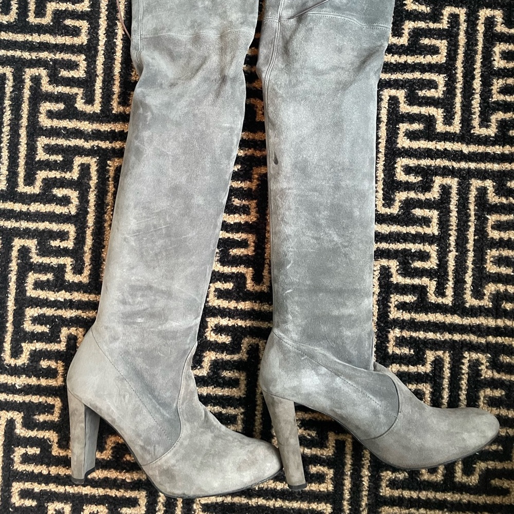 Stuart Weizmann Highland Suede Boot - image 3